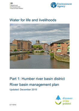 Humber River Basin District River Basin Management Plan Updated: December 2015