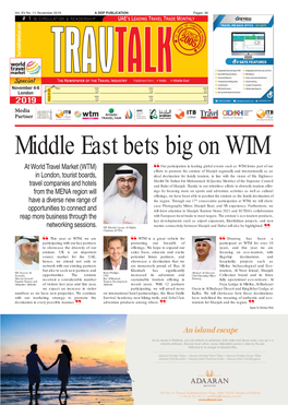 Middle East Bets Big On