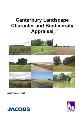 Canterbury Landscape Character and Biodiversity Appraisal