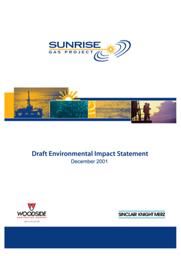 Draft Environmental Impact Statement for Sunrise Gas