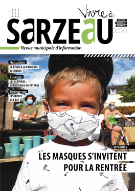 Les Masques S'invitent Pour La Rentrée