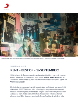 Kent – Best of – 16 September!