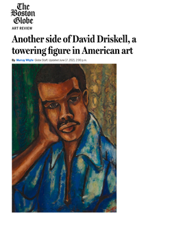 Another Side of David Driskell, a Tower...Ure In