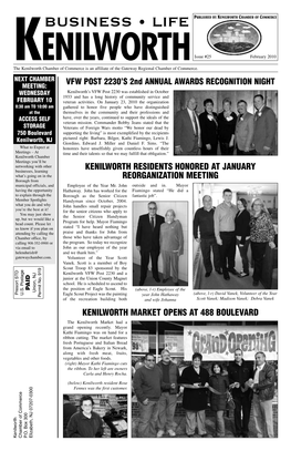 Business • Life Published by Kenilworth Chamber of Commerce