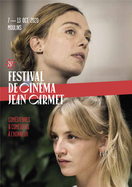 26E FESTIVAL DE Cinéma JEAN CARMET