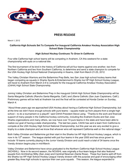 Press Release