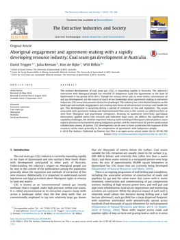 Coal Seam Gas Development in Australia