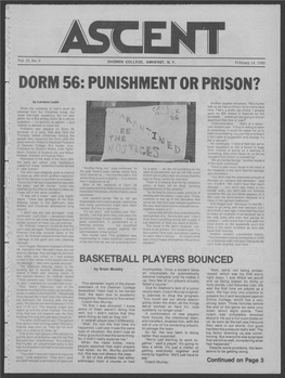 Dorm 56: Punishment Or Prison?