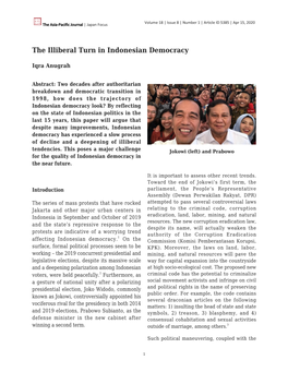 The Illiberal Turn in Indonesian Democracy