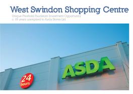 West Swindon Shopping Centre Unique Freehold Foodstore Investment Opportunity C