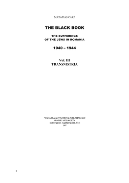 The Black Book