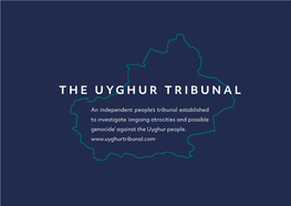 The Uyghur Tribunal