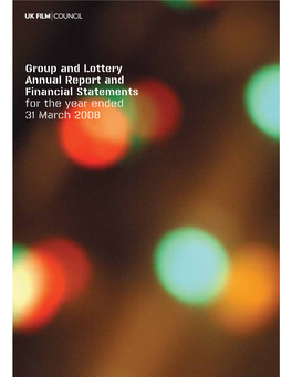 Group and Lottery Annual Report and Financial Statements for the Year