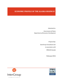 Profileproposal of Title the Alaska Highway