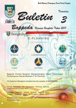 Triwulan Bappeda Provinsi Bengkulu Tahun 2017