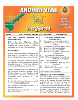 Andhra Vani Feb 2020