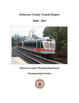 Delaware County Transit Report 2010 - 2011