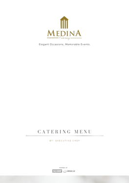 Medina Catering Menu 2019 Revised 1