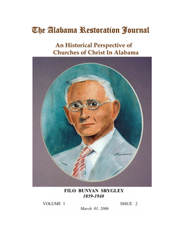 The Alabama Restoration Journal