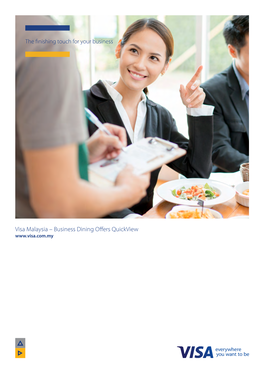 Visa Malaysia – Business Dining Offers Quickview