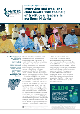 Improving Maternal and Child Health with the Help of Traditional Leaders in Northern Nigeria