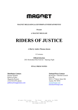 Riders of Justice