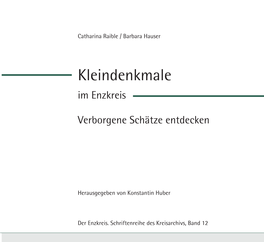 Kleindenkmale Im Enzkreis