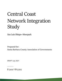 Central Coast Network Integration Study