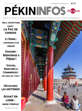 Les Hutongs Pékin ! La Fac De Chinois Achat En Ligne