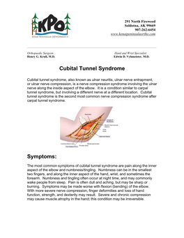 Cubital Tunnel Syndrome