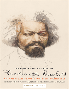 Narrative of the Life of Frederick Douglass, an American Slave, Written by Himself