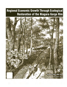Regional Economic Growth Through Ecological Restoration of the Niagara Gorge Rim