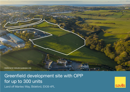 Greenfield Development Site with OPP for up to 300 Units