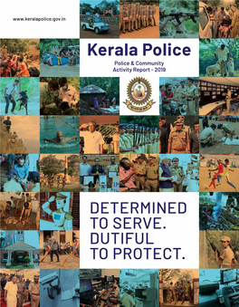 Kerala Police Police & Community Activity Report - 2019