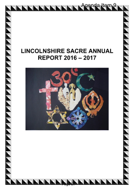 Lincolnshire Sacre Annual Report 2016 – 2017