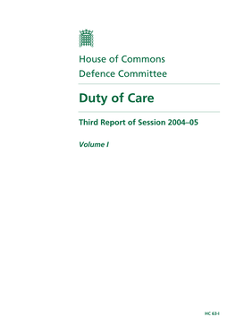 Duty of Care