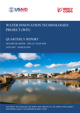 Water Innovation Technologies Project (Wit)