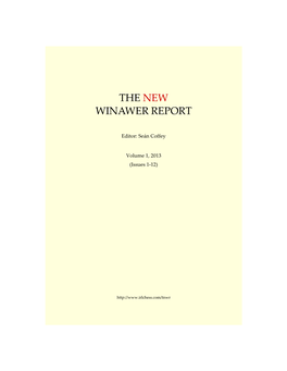 The New Winawer Report