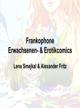 Frankophone Erwachsenen- & Erotikcomics