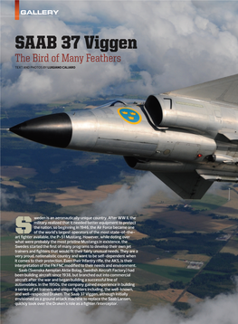 SAAB 37 Viggen the Bird of Many Feathers TEXT and PHOTOS by LUIGIANO CALIARO