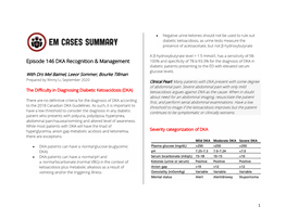 Episode 146 DKA Recognition & ED Management