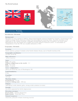 The World Factbook North America :: Bermuda (Overseas Territory of The