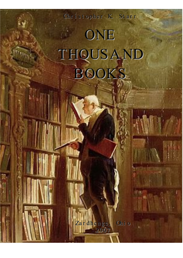 One Thousand Books