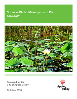 Surface Water Management Plan 2018–2027