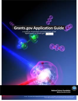 NSF Grants.Gov Application Guide