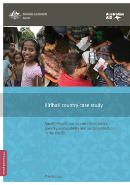 Kiribati Country Case Study