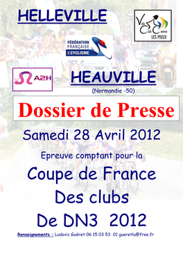 Dossier De Presse Helleville Héauville 2012