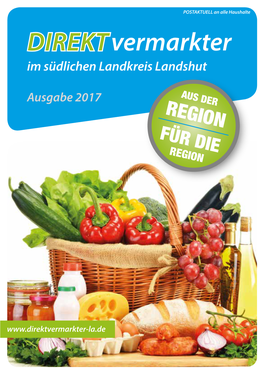 Direktvermarkter Im Südlichen Landkreis Landshut