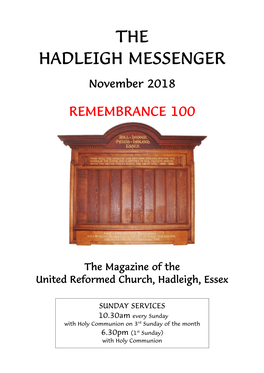 The Hadleigh Messenger