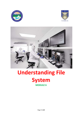 Module 06 Understanding Storage Media and File System